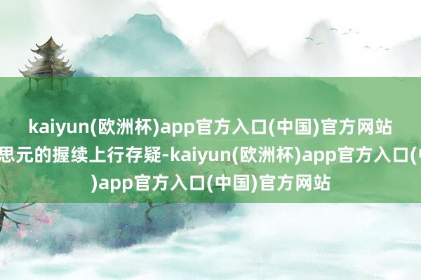 kaiyun(欧洲杯)app官方入口(中国)官方网站业内对于好意思元的握续上行存疑-kaiyun(欧洲杯)app官方入口(中国)官方网站